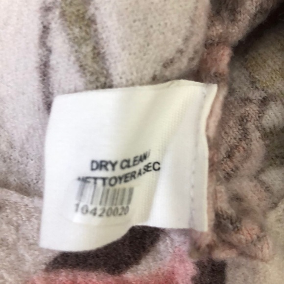 ANTHROPOLOGIE Floral Cardigan Wool Coat SZ S - Picture 7 of 7